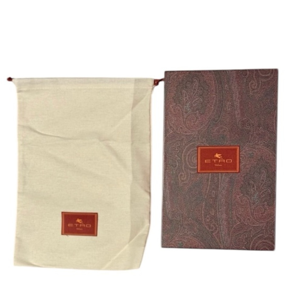100% Authentic Etro Shoe Box with Dustbag/Booklet
